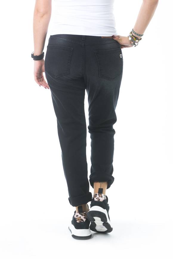Please Jeans Please - Jeans P33 M7Q - Nero Denim