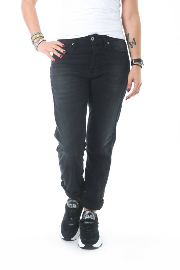 Please Jeans Please - Jeans P33 M7Q - Nero Denim