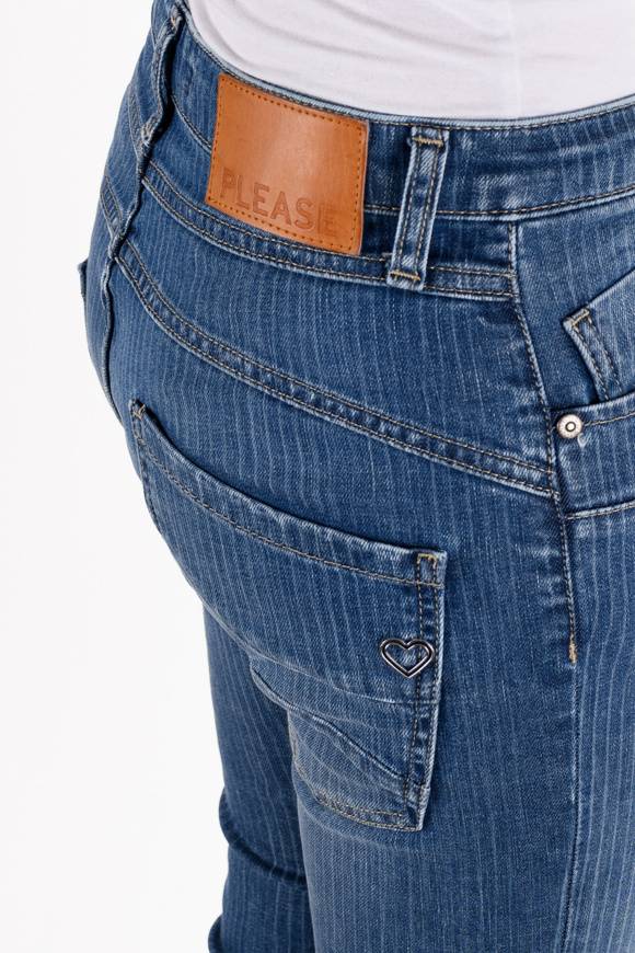 Please Jeans Please - Jeans P78 DVC - Blu Denim