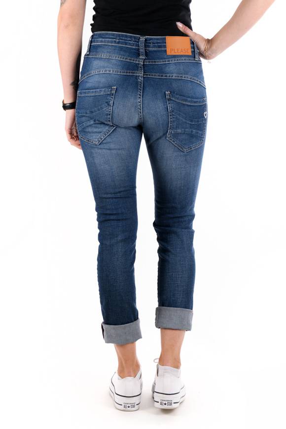 Please Jeans Please - Jeans P78 E25 - Blu Denim