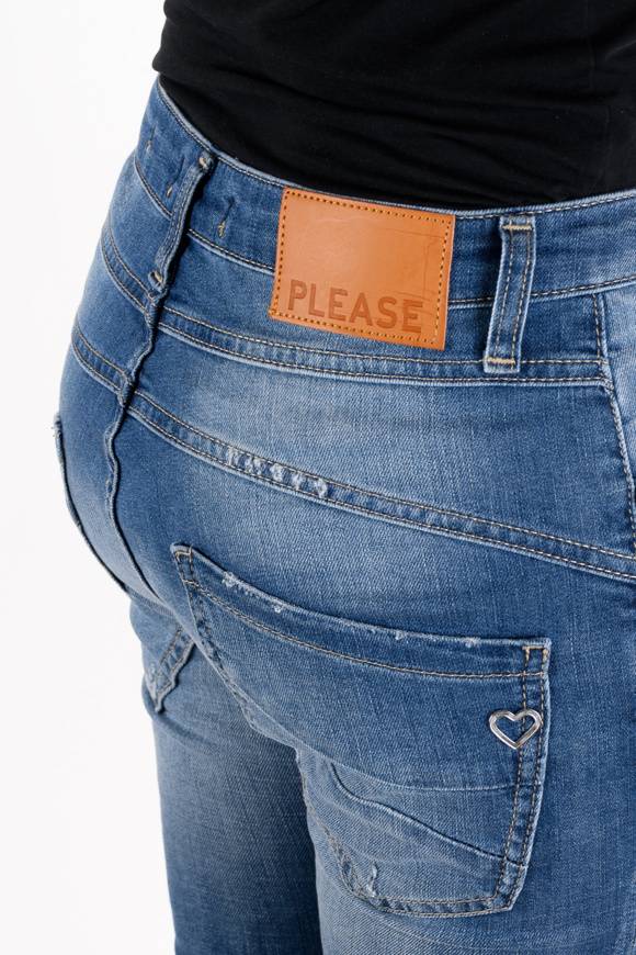 Please Jeans Please - Jeans P78 EHP - Blu Denim
