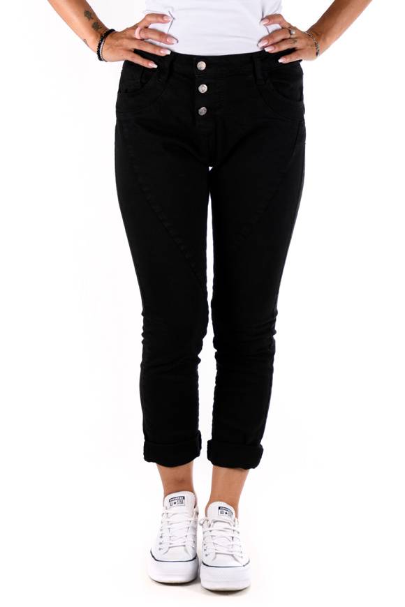 Please Jeans Please - Jeans P78 - Nero Bull Denim
