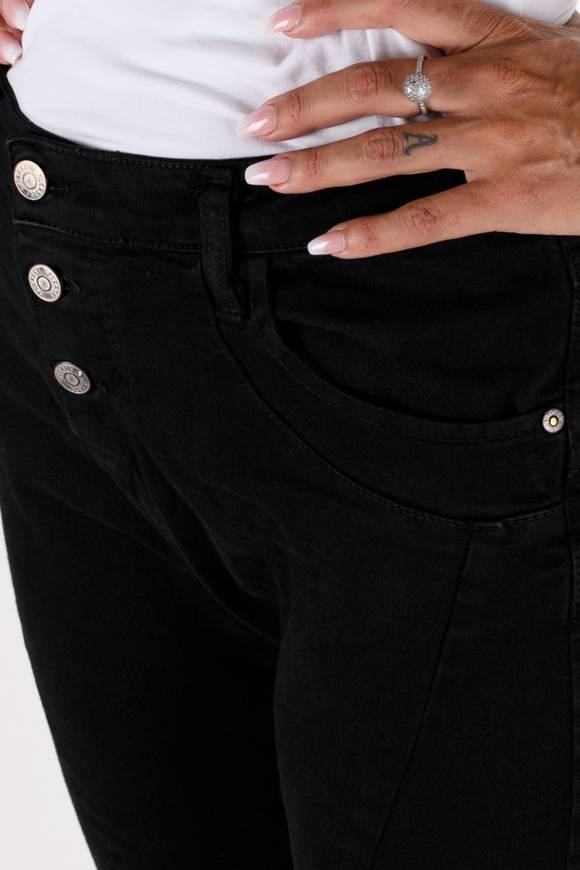 Please Jeans Please - Jeans P78 - Nero Bull Denim