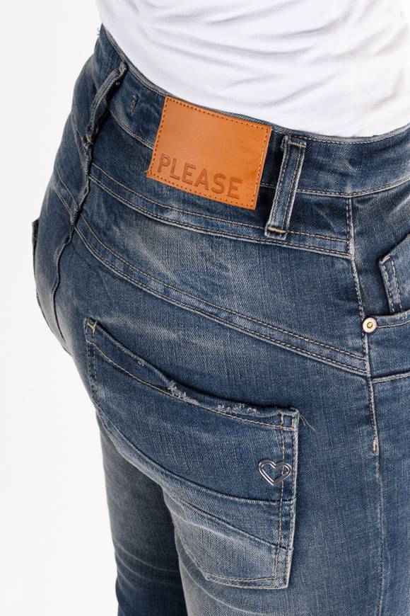 Please Jeans Please - Jeans P78 PL3 - Blu Denim
