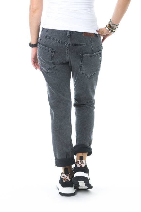 Please Jeans Please - Jeans P85 IV0 - Nero Denim