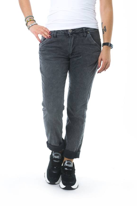 Please Jeans Please - Jeans P85 IV0 - Nero Denim