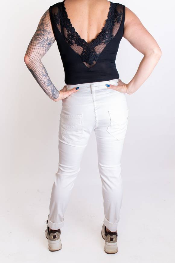 Please Jeans PLEASE - P78 C09 - BIANCO LANA