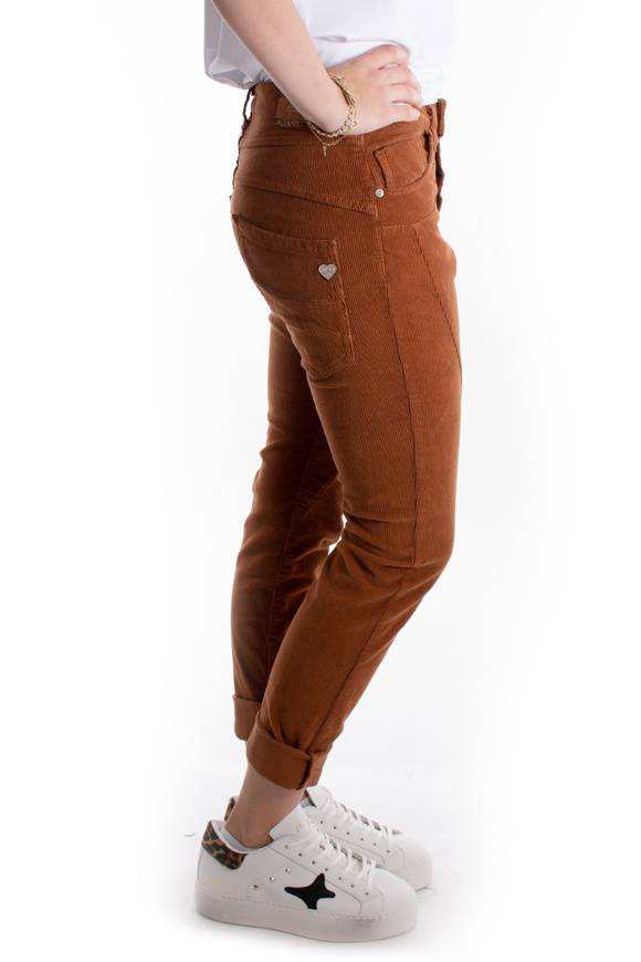 Please Jeans PLEASE PANTALONI CORD P78 - BRUCIATO 23