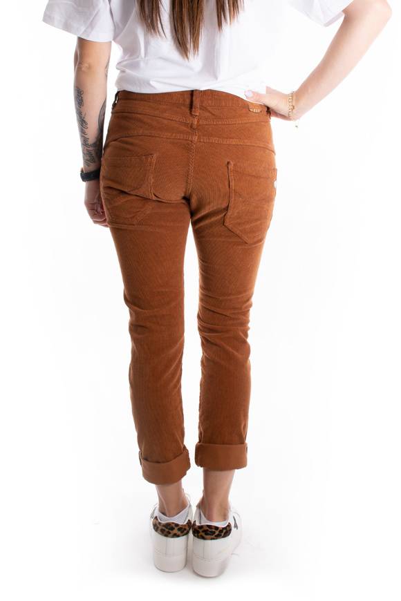 Please Jeans PLEASE PANTALONI CORD P78 - BRUCIATO 23