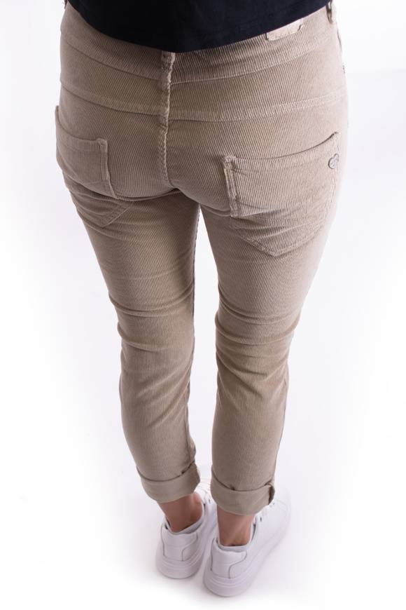 Please Jeans PLEASE PANTALONI CORD P78 - NOCCIOLA
