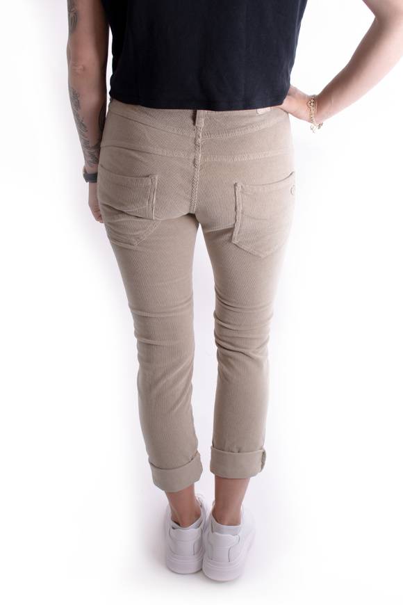 Please Jeans PLEASE PANTALONI CORD P78 - NOCCIOLA