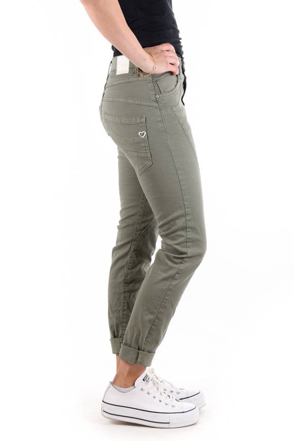 Please Jeans PLEASE - PANTALONI P78 N3N - MILITARE