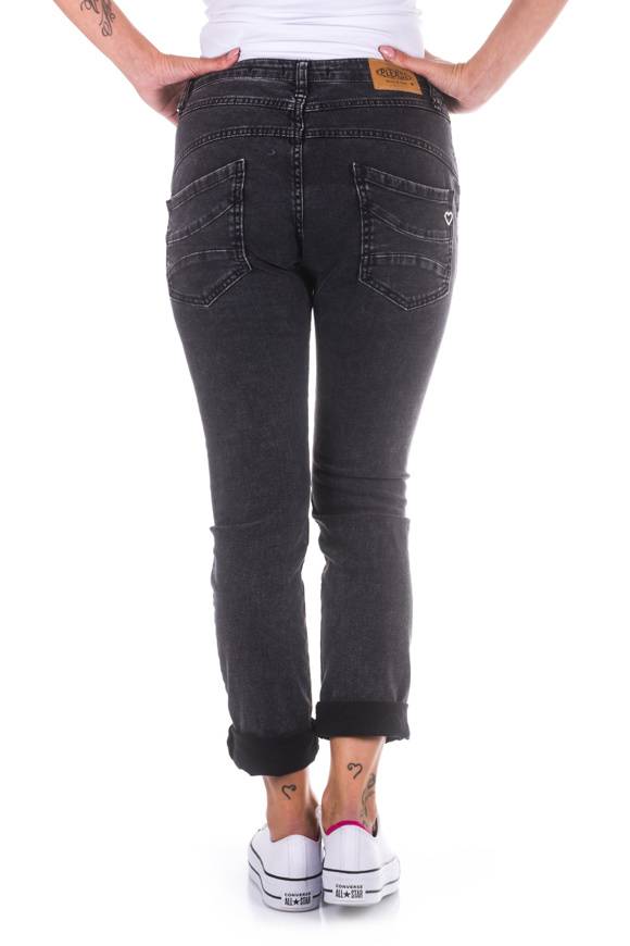 Please Jeans Please - Pantaloni P78 P3M - Nero Denim