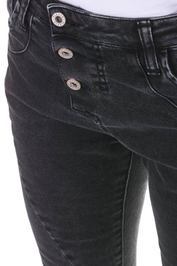 Please Jeans Please - Pantaloni P78 P3M - Nero Denim