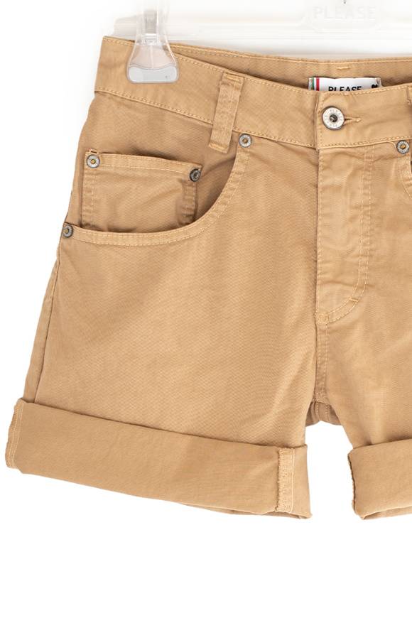 Please Jeans PLEASE SHORTS - D0G N3N - BEIGE