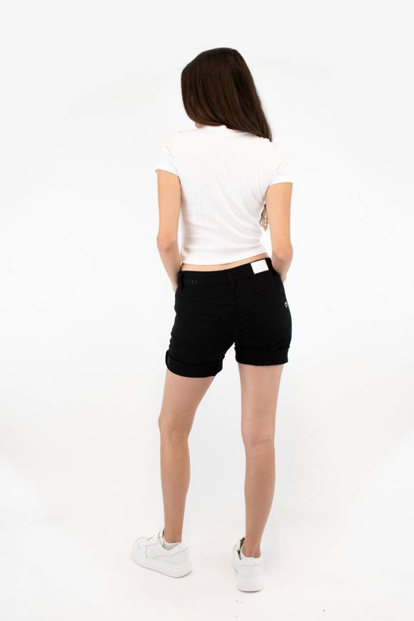 Please Jeans PLEASE SHORTS - D0G N3N - NERO