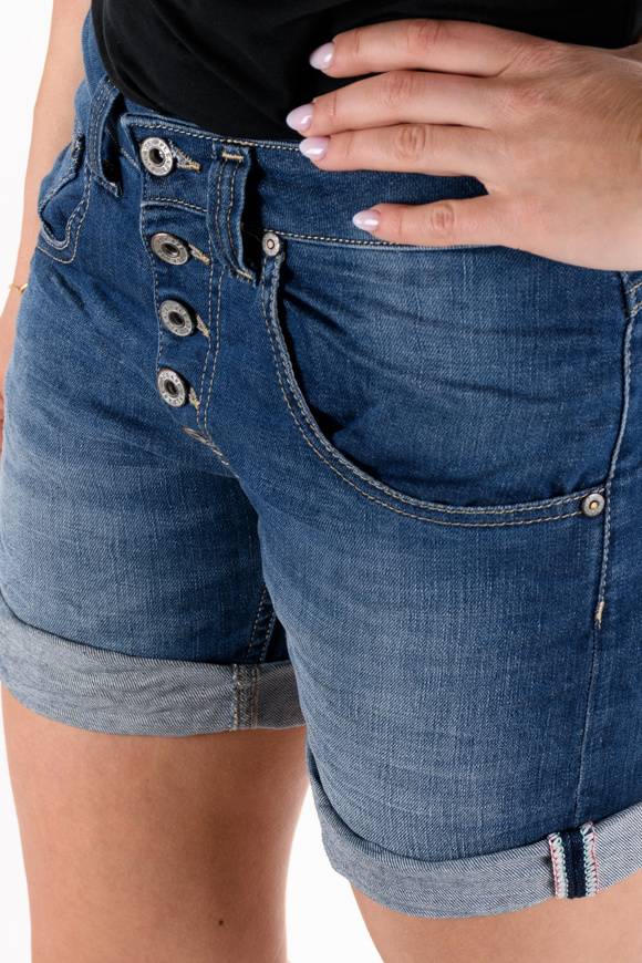 Please Jeans Please - Shorts P88 E02 - Blu Denim