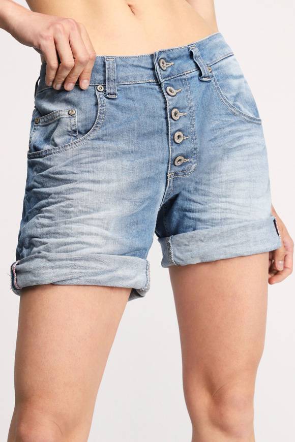 Please Jeans Please - Shorts P88 E13 - Blu Denim