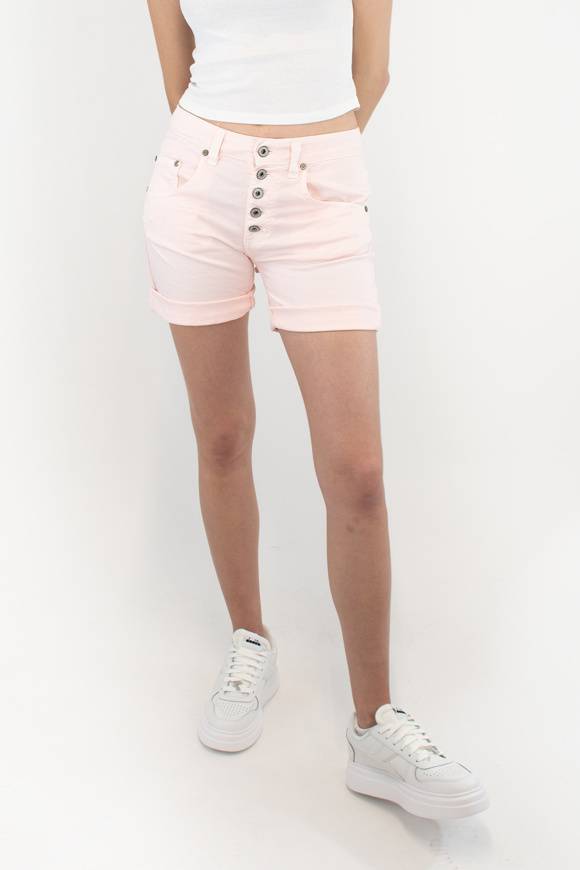 Please Jeans PLEASE SHORTS - P88 N3N - ARGILLA ROSA