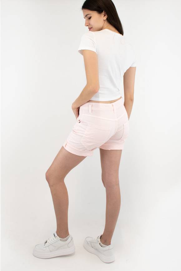 Please Jeans PLEASE SHORTS - P88 N3N - ARGILLA ROSA