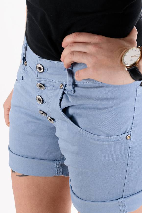 Please Jeans Please - Shorts P88 N3N - Blu Blizzard