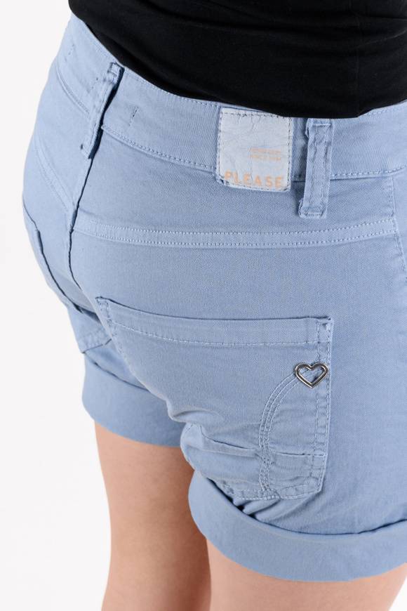 Please Jeans Please - Shorts P88 N3N - Blu Blizzard