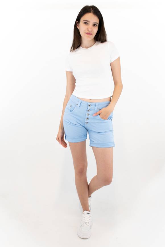 Please Jeans PLEASE SHORTS - P88 N3N - CLEAR SKY