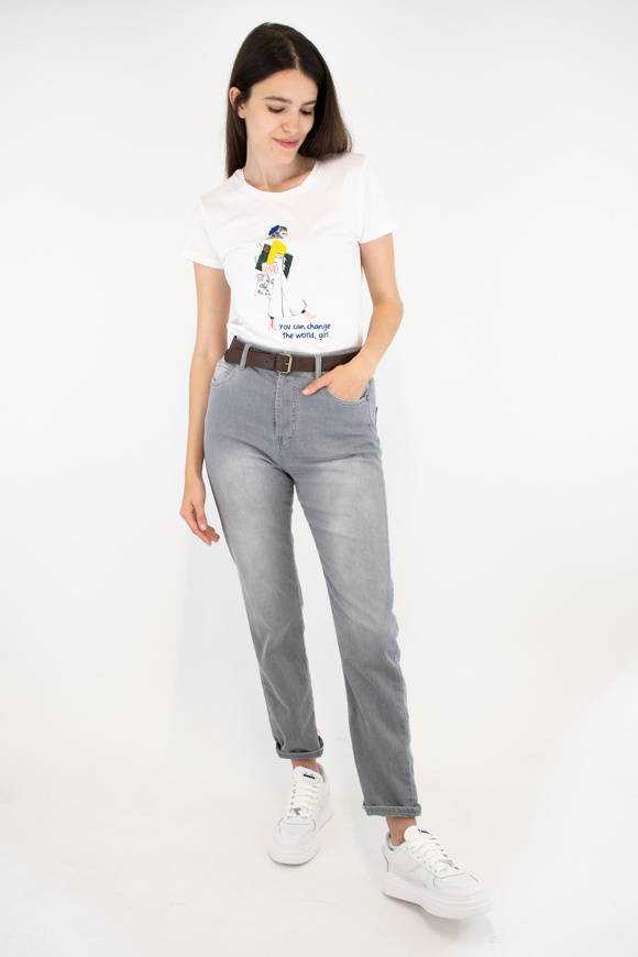 Please Jeans PLEASE TROUSERS - P2S NON - GREY