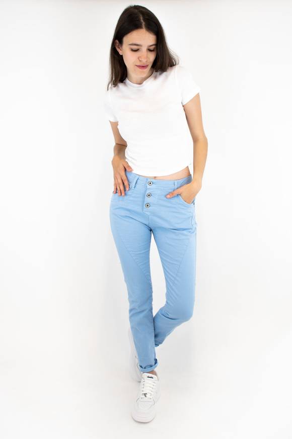 Please Jeans PLEASE TROUSERS - P78 N3N - CLEAR SKY