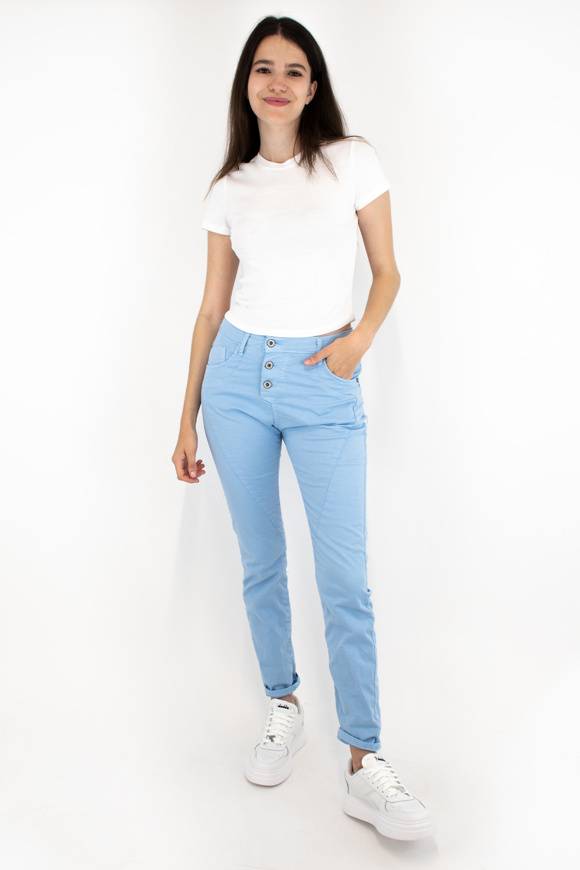 Please Jeans PLEASE TROUSERS - P78 N3N - CLEAR SKY