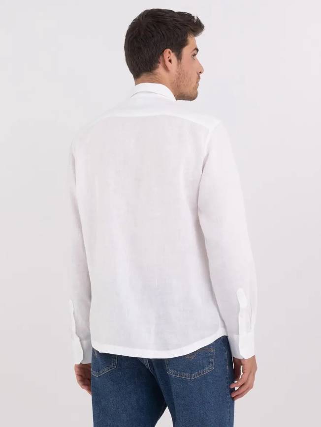 Please Jeans REPLAY CAMICIA - WHITE