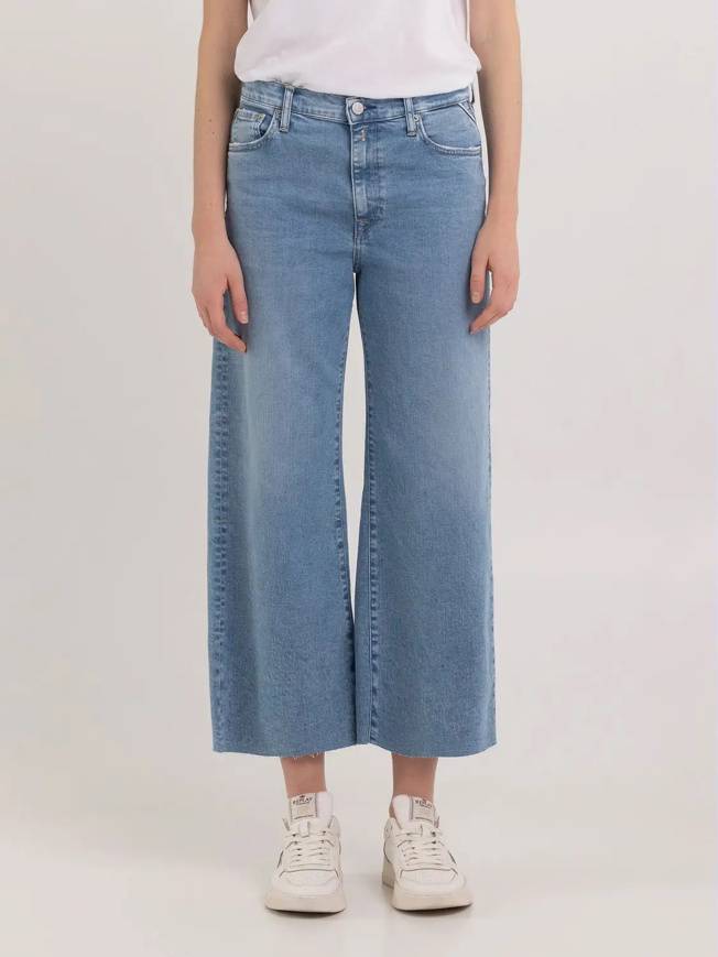 Please Jeans REPLAY JEANS FAHRA - WA4 523 - BLU DENIM