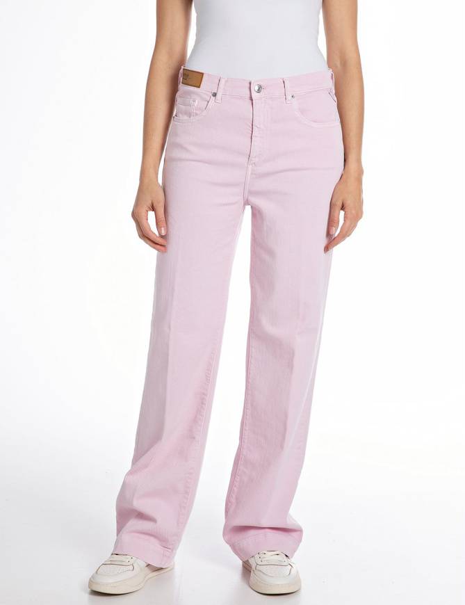 Please Jeans REPLAY JEANS MELJA - ROSA