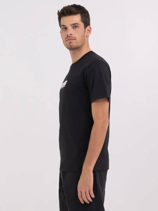 Please Jeans REPLAY T-SHIRT - M67 660 - BLACK
