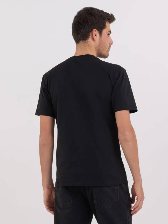 Please Jeans REPLAY T-SHIRT - M67 660 - BLACK