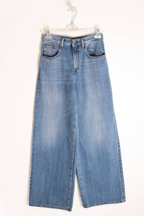 Please Jeans TENSIONE IN DENIM - TE 05 - BLUE DENIM