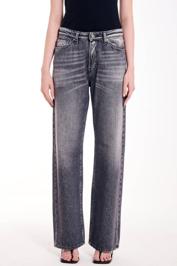 Please Jeans VICOLO KATE JEANS - DB5 014 - NERO/GRIGIO