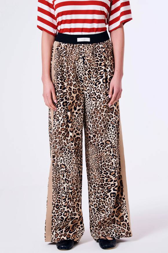 Please Jeans VICOLO TROUSERS - TB1 174 - ANIMALIER
