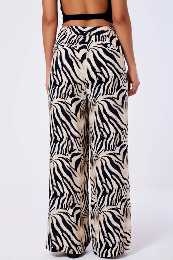 Please Jeans VICOLO ZEBRA TROUSERS - TB 04 - ZEBRATO