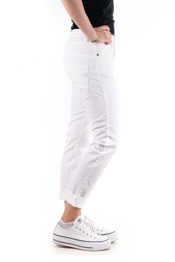 Please Jeans PLEASE - PANTALONI P78 N3N - BIANCO OTTICO