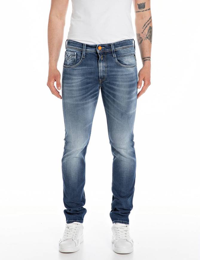 Please Jeans REPLAY JEANS ANBASS - M91 618 - BLUE DENIM