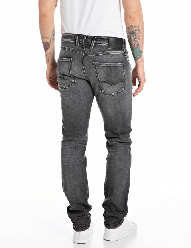 Please Jeans REPLAY JEANS ANBASS - M91 672 - GREY DENIM