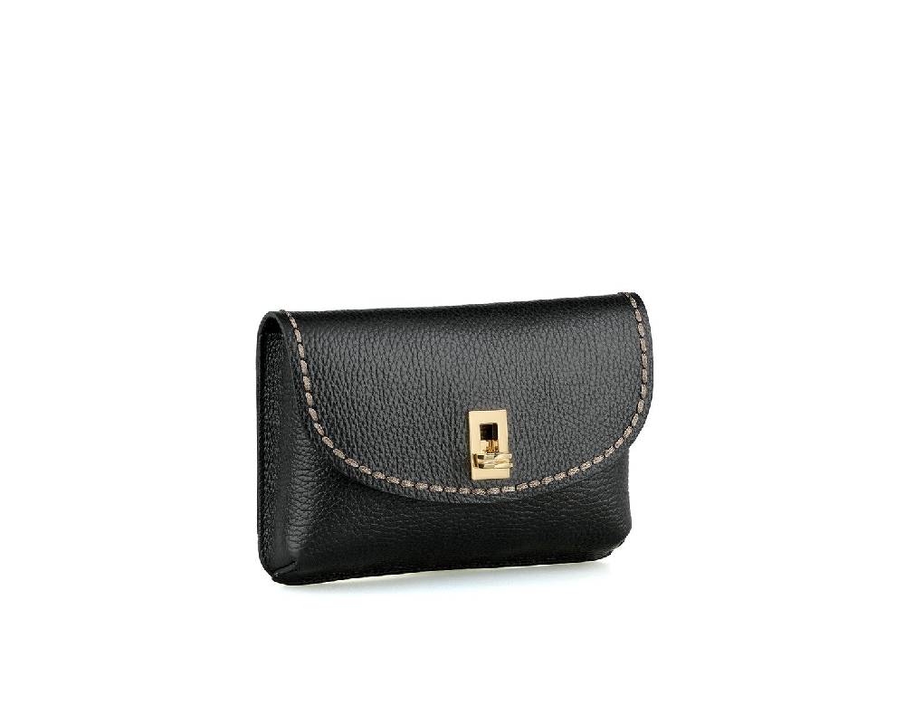 Plinio Visona PORTACELLULARE NERO - 20625