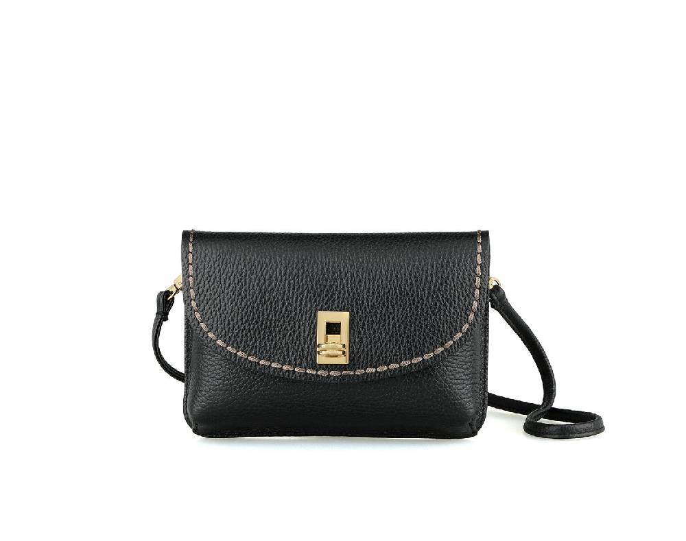 Plinio Visona PORTACELLULARE NERO - 20625