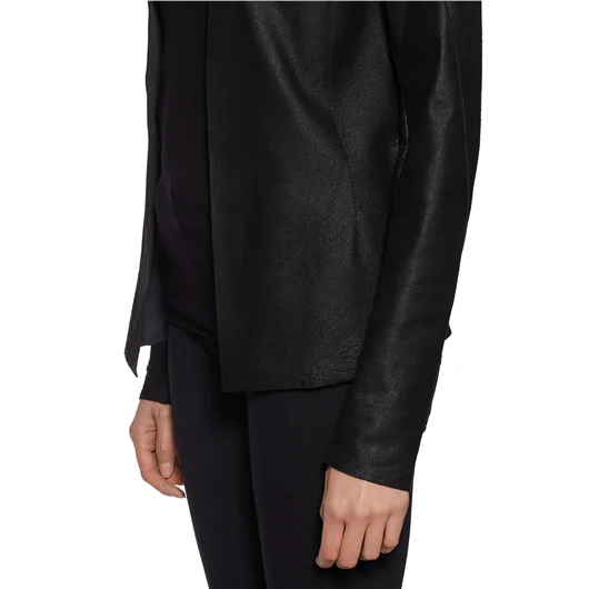 10SEI0OTTO CARDIGAN IN PELLE