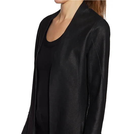 10SEI0OTTO CARDIGAN IN PELLE