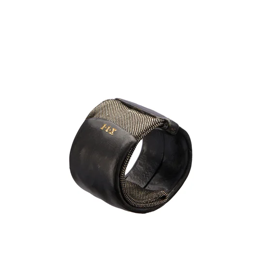 11X ARTWORKS ANELLO CON INTRECCIO DI SETA E RAME