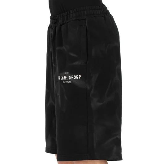 44 LABEL GROUP BERMUDA IN COTONE EFFETTO SMOKE