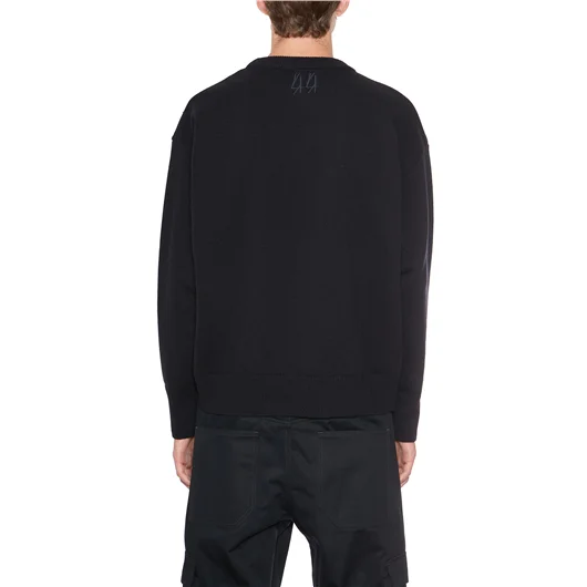 44 LABEL GROUP MAGLIA IN LANA CON LOGO