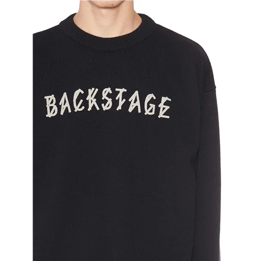 44 LABEL GROUP MAGLIA IN LANA CON LOGO